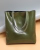 New summer new cowhide women's bags, fashionable, simple tote bags, large-capacity, fashionable handbags and shopping bags New summer new cowhide women's bags, fashionable, simple tote bags, large-capacity, fashionable handbags and shopping bags