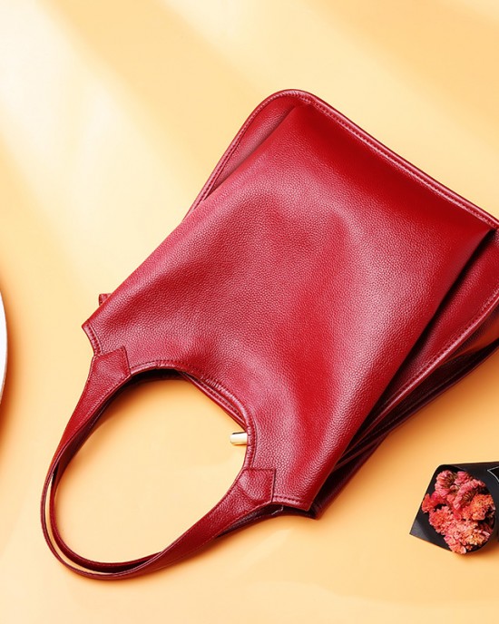 Top-grain cowhide women's handbags, new summer European and American fashion tote bags, genuine leather women's bags, single-shoulder crossbody bags Top-grain cowhide women's handbags, new summer European and American fashion tote bags, genuine leather women's bags, single-shoulder crossbody bags