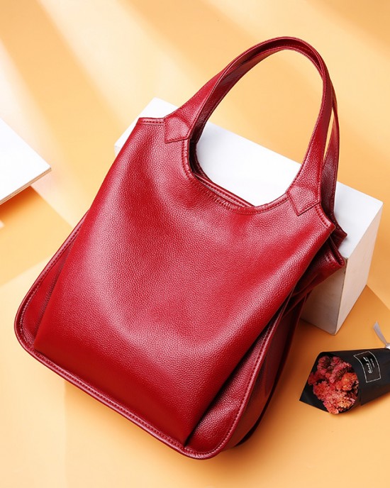 Top-grain cowhide women's handbags, new summer European and American fashion tote bags, genuine leather women's bags, single-shoulder crossbody bags Top-grain cowhide women's handbags, new summer European and American fashion tote bags, genuine leather women's bags, single-shoulder crossbody bags