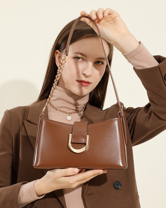 Saddle bag, crossbody bag for women, 2025 new style women's bags, spring and summer light luxury genuine leather shoulder bag for women Saddle bag, crossbody bag for women, 2025 new style women's bags, spring and summer light luxury genuine leather shoulder bag for women