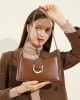 Saddle bag, crossbody bag for women, 2025 new style women's bags, spring and summer light luxury genuine leather shoulder bag for women Saddle bag, crossbody bag for women, 2025 new style women's bags, spring and summer light luxury genuine leather shoulder bag for women