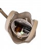 Korean style women's genuine leather, 2025 new models, light luxury, niche, high-end capsule chestnut cowhide bags