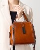 Classic silver genuine leather Chanel-style diamond chain bucket bag, 2025 new luxury niche shoulder and crossbody bag