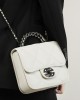 Strict commuter handbag, 2025 new cowhide underarm bag, niche shoulder crossbody small square bag