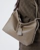 Lazy-style genuine leather women's bag, top-layer vegetable-tanned cowhide tote, large-capacity shoulder bag, simple and versatile crossbody bag