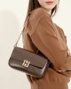 Genuine leather high Luxury small bags, 2025 spring new women's bags, popular and versatile crossbody bags, stylish small square bags