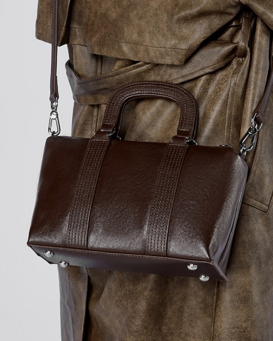 2025 New Style Mini Shoulder Bag, Spring/Summer Wholesale top-grain cowhide saddle bags, genuine leather women's bags, versatile Evelyn crossbody small bag