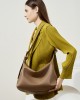 Top-grain cowhide women's single shoulder bag, simple and fashionable, classic shell bag with 2 shoulder straps, large capacity, soft leather Top-grain cowhide women's single shoulder bag, simple and fashionable, classic shell bag with 2 shoulder straps, large capacity, soft leather