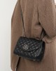 2025 new top-grain cowhide bags, women's chain bags, luxury light luxury spring and summer genuine leather