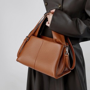 Women's vintage classic, cross-border trade manufacturer, top-grain cowhide, niche, fashionable women's bags. Bags