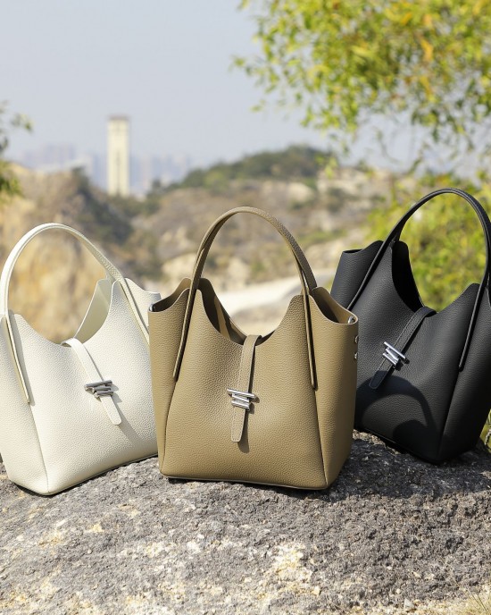 Yan women's bucket bag, 2025 new style trendy spring and summer, fashionable and versatile large-capacity commuter handbag, shoulder crossbody bag for women Yan women's bucket bag, 2025 new style trendy spring and summer, fashionable and versatile large-capacity commuter handbag, shoulder crossbody bag for women