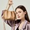 2025 Korean-style new genuine leather cloud bag, cowhide chain bag, lucky bag, small bucket bag, versatile cowhide bag