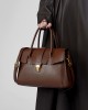 Vintage genuine leather handbag tote bags, new cross-border vegetable-tanned cowhide large-capacity briefcases, large travel bags for women Vintage genuine leather handbag tote bags, new cross-border vegetable-tanned cowhide large-capacity briefcases, large travel bags for women
