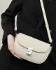 2025 summer new genuine leather bags. Women's versatile shoulder bag, elegant crocodile-print crossbody bag, large-capacity small square bag