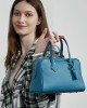 High-end light luxury TC top-grain leather Victoria bag, versatile crossbody commuter bag, genuine leather for women, Boston pillow bag